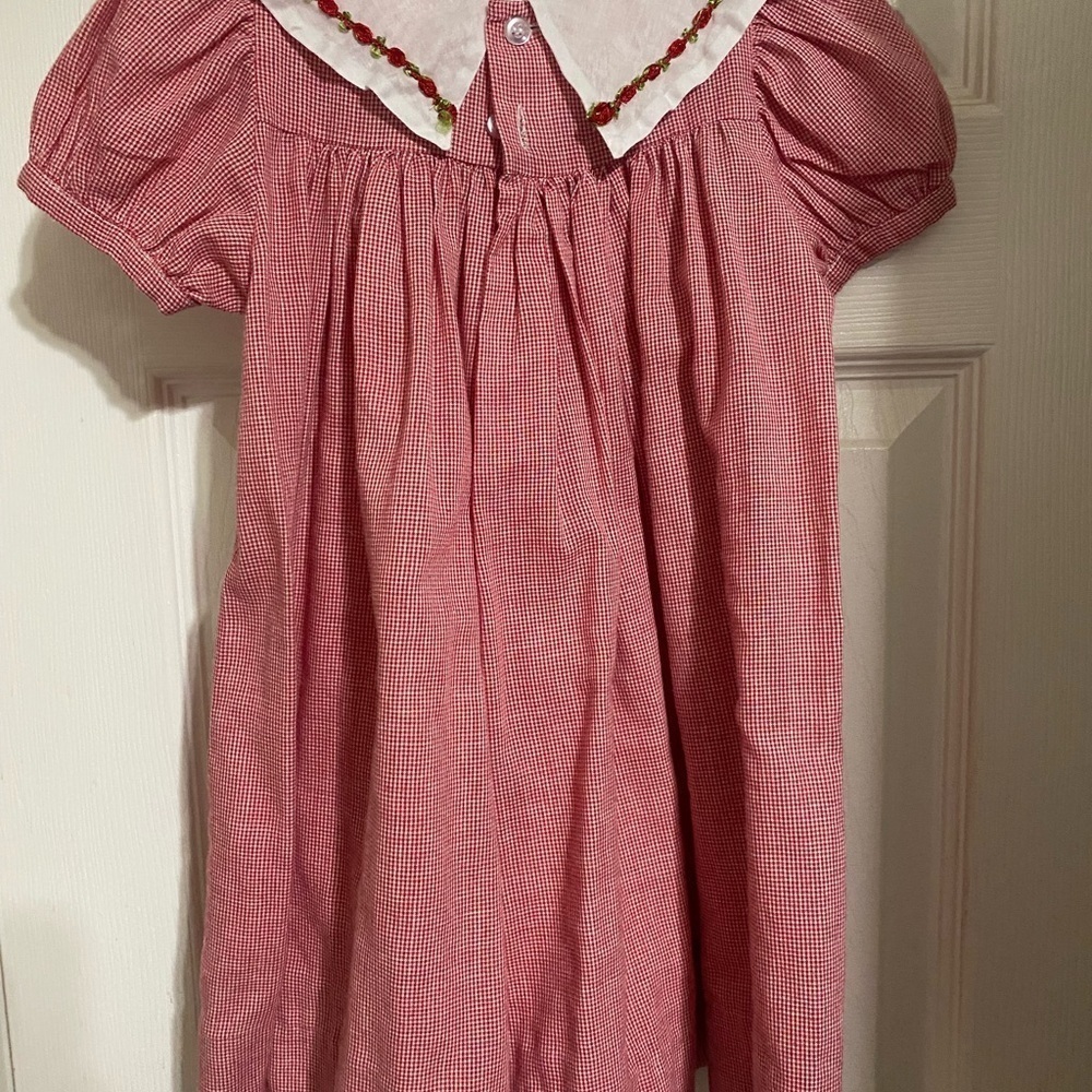 Chabre Gingham Bishop Dress - Picture 6 of 8